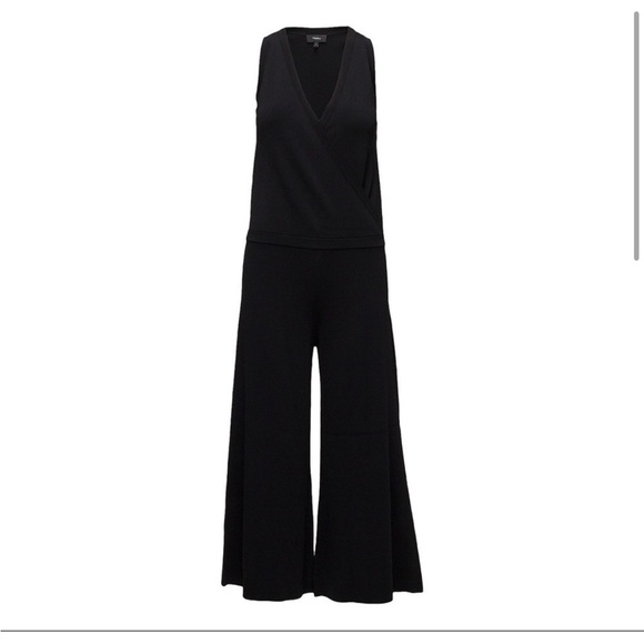 Theory Black Wrap Bodysuit Jumpsuit size P - Picture 4 of 10